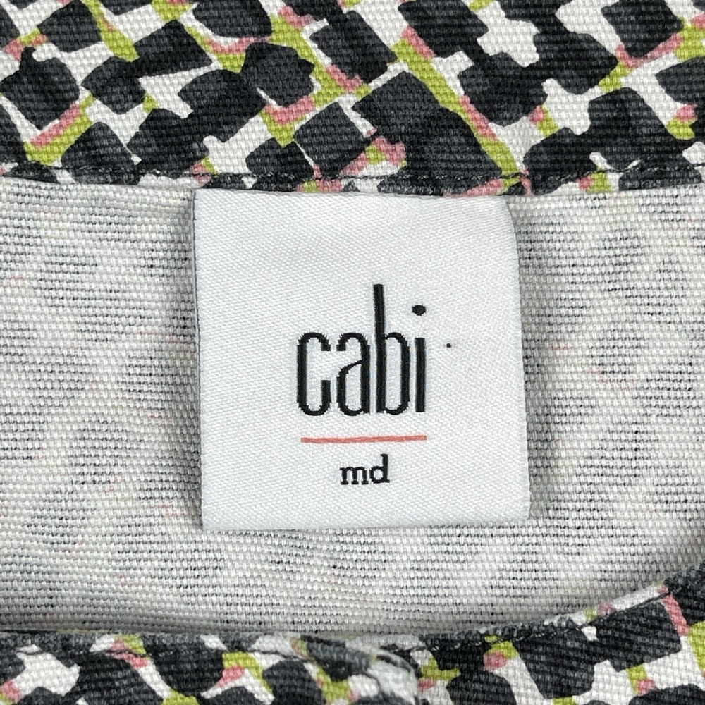 Cabi‎ Jacket Womens Medium Multicolor Cliffside Moto Blazer Casual Travel Office - Picture 3 of 13